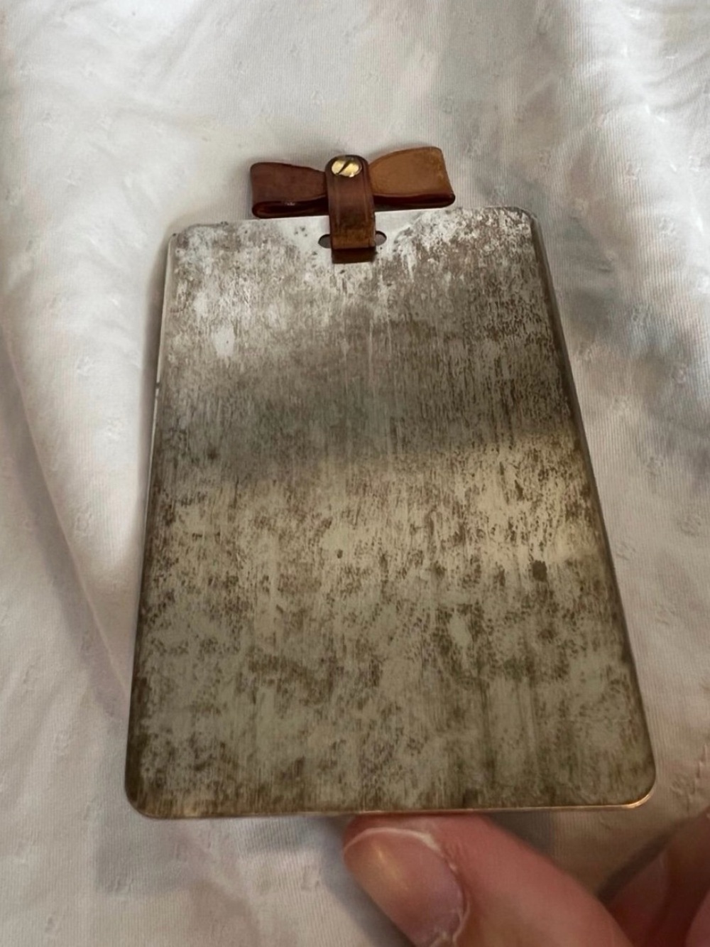 Louis Vuitton White Multicolor Monogram Card Sleeve and Mirror - Picture 5 of 7